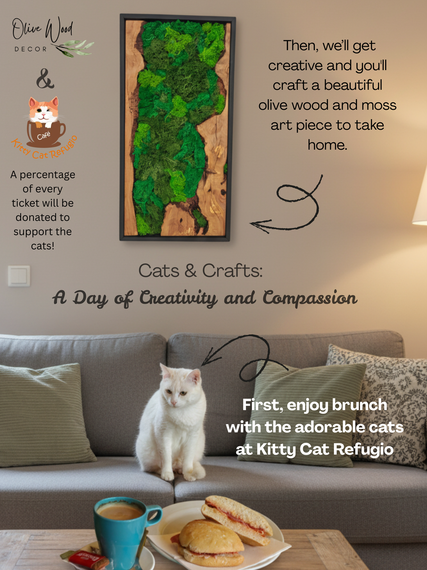 Cats & Crafts Workshop - 29 Nov