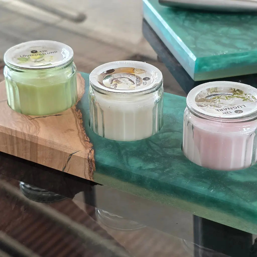 Elche Charcuterie Board & Candle Holder