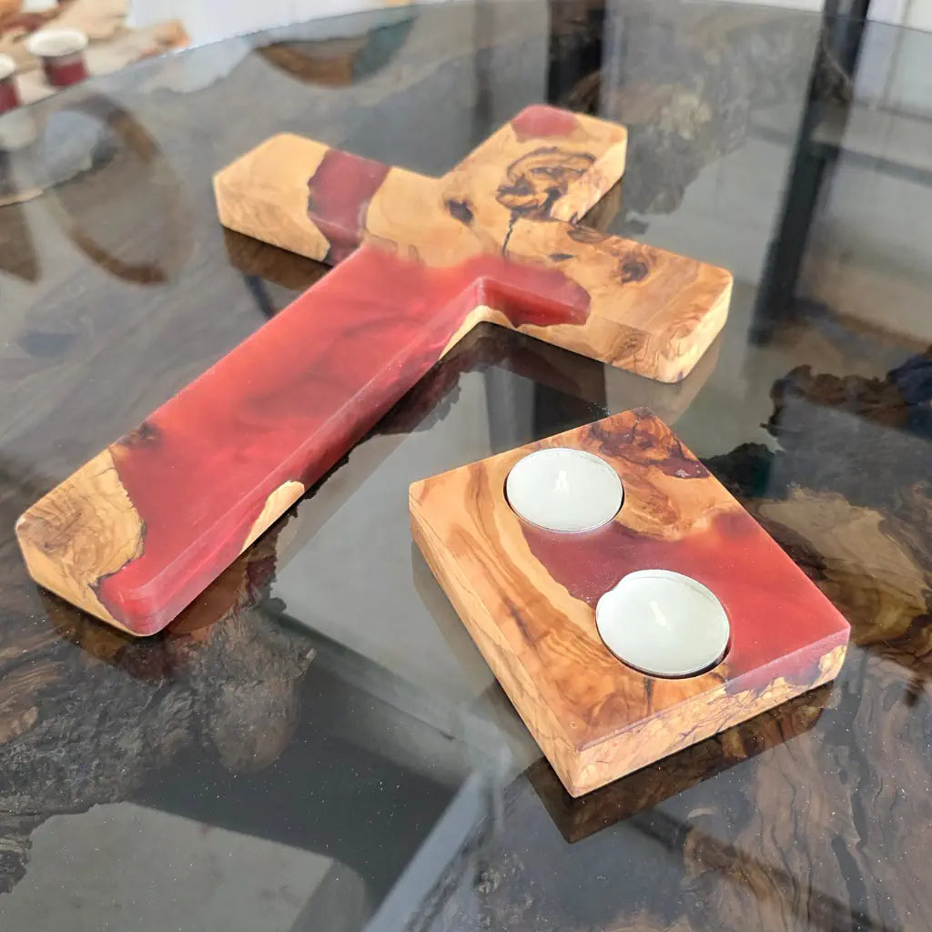 Jerez Cross & Tea Light Bundle